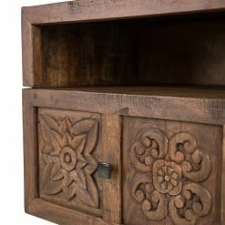 Wolf-Möbel TV-Lowboard Carving - Akazie massiv -WOHNZIMMERMÖBEL Verkäufe 1000256998 220520 037 DETAILS P000000001000256998