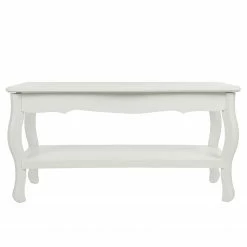 Ridgevalley Couchtisch Larchamp - Tanne massiv - Weiß -WOHNZIMMERMÖBEL Verkäufe 1000257189 210413 14345300022 DETAILS P000000001000257189