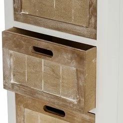 Ridgevalley Kommode Beauvain - Paulownia massiv - Braun / Weiß -WOHNZIMMERMÖBEL Verkäufe 1000257197 210413 14372700064 DETAILS P000000001000257197