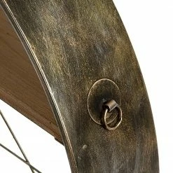 Ridgevalley Wandregal Coch - Eucalyptus teilmassiv - Eiche Dekor / Messing -WOHNZIMMERMÖBEL Verkäufe 1000257206 210413 14395700108 DETAILS P000000001000257206