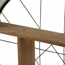 Ridgevalley Wandregal Coch - Eucalyptus teilmassiv - Eiche Dekor / Messing -WOHNZIMMERMÖBEL Verkäufe 1000257206 210413 14400100109 DETAILS P000000001000257206