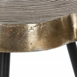 Ridgevalley Beistelltisch Pal (3er-Set) - Metall - Messing / Schwarz 13 Ridgevalley Beistelltisch Pal (3er-Set) - Metall - Messing / Schwarz -WOHNZIMMERMÖBEL Verkäufe 1000257210 210413 14405900127 DETAILS P000000001000257210