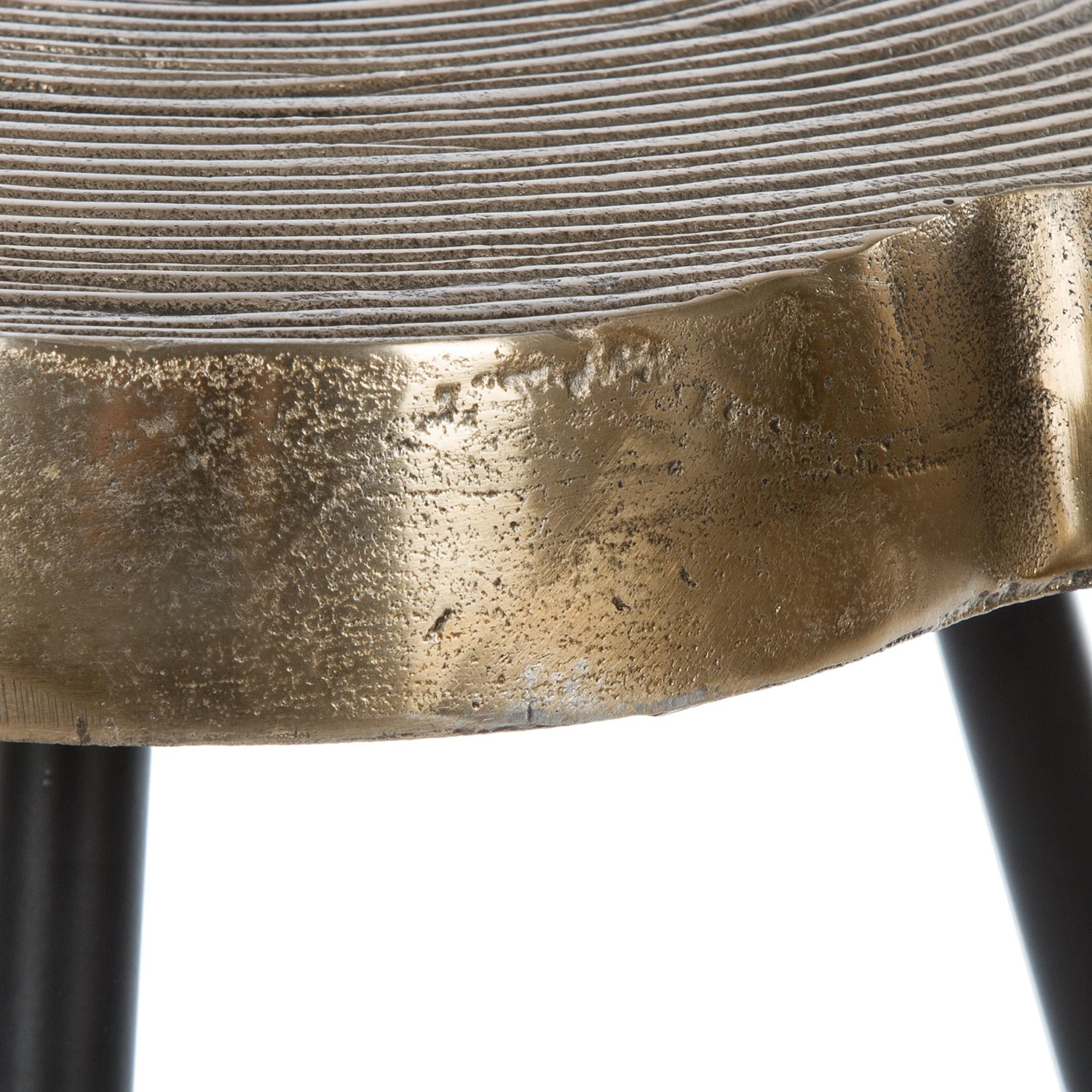 Ridgevalley Beistelltisch Pal (3er-Set) - Metall - Messing / Schwarz 8 Ridgevalley Beistelltisch Pal (3er-Set) - Metall - Messing / Schwarz – Bild 8