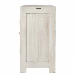 Wolf-Möbel Kommode Maison I - Akazie massiv - Akazie Stone / Antik Weiß -WOHNZIMMERMÖBEL Verkäufe 1000257219 220406 048 DETAILS P000000001000257219