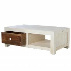 Wolf-Möbel Couchtisch Maison - Akazie massiv - Akazie Stone / Antik Weiß 15 Wolf-Möbel Couchtisch Maison - Akazie massiv - Akazie Stone / Antik Weiß -WOHNZIMMERMÖBEL Verkäufe 1000257254 220330 035 DETAILS P000000001000257254