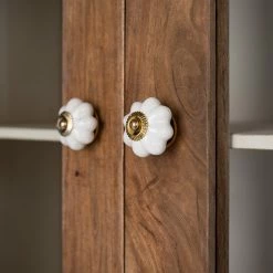 Wolf-Möbel Aufsatz Maison - Akazie massiv - Akazie Stone / Antik Weiß -WOHNZIMMERMÖBEL Verkäufe 1000257256 220406 045 DETAILS P000000001000257256