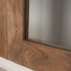 Wolf-Möbel Aufsatz Maison - Akazie massiv - Akazie Stone / Antik Weiß -WOHNZIMMERMÖBEL Verkäufe 1000257256 220406 050 DETAILS P000000001000257256