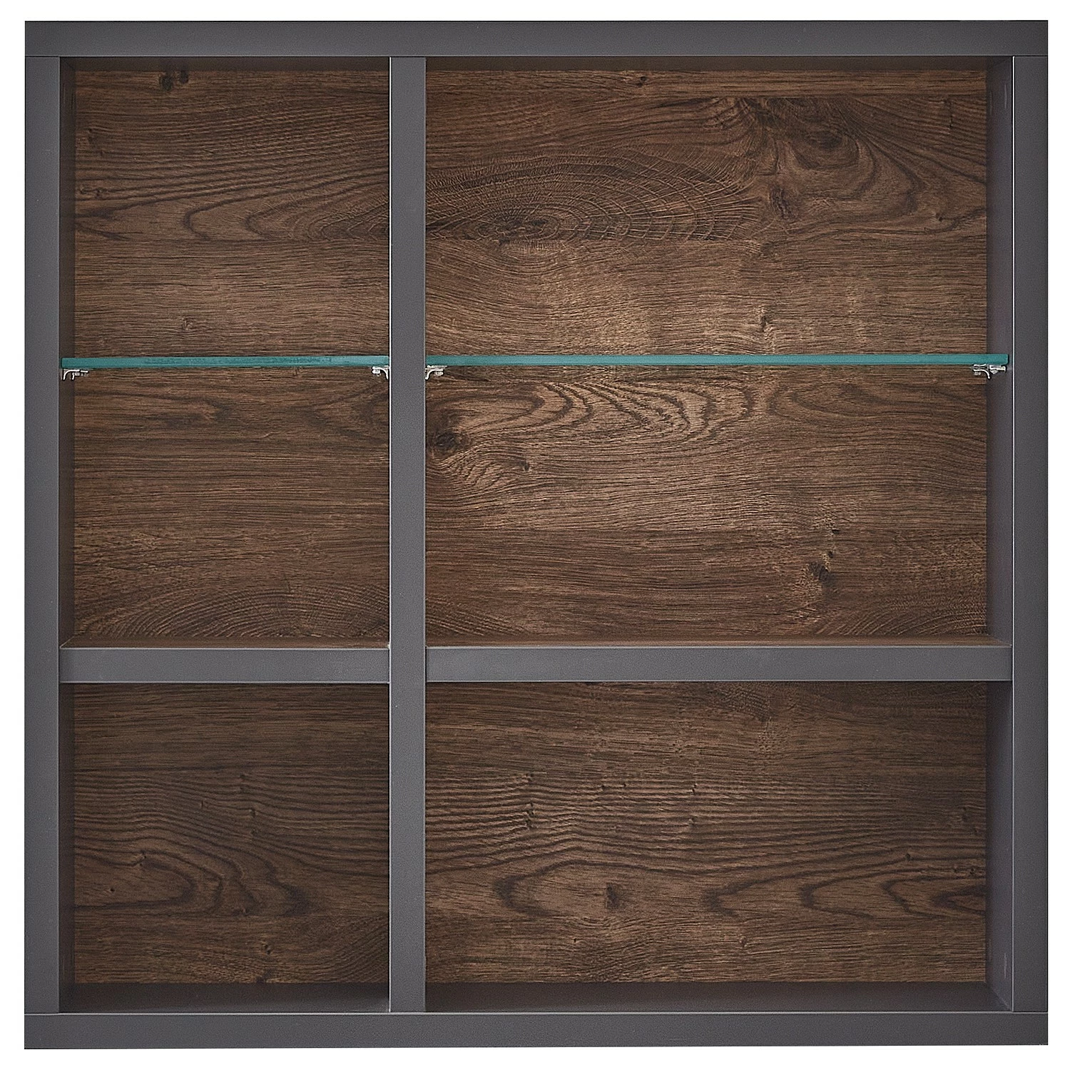 Red Living Wandregal Batey II - inkl. Beleuchtung - Haveleiche Dekor / Graphit 5 Red Living Wandregal Batey II - inkl. Beleuchtung - Haveleiche Dekor / Graphit – Bild 5