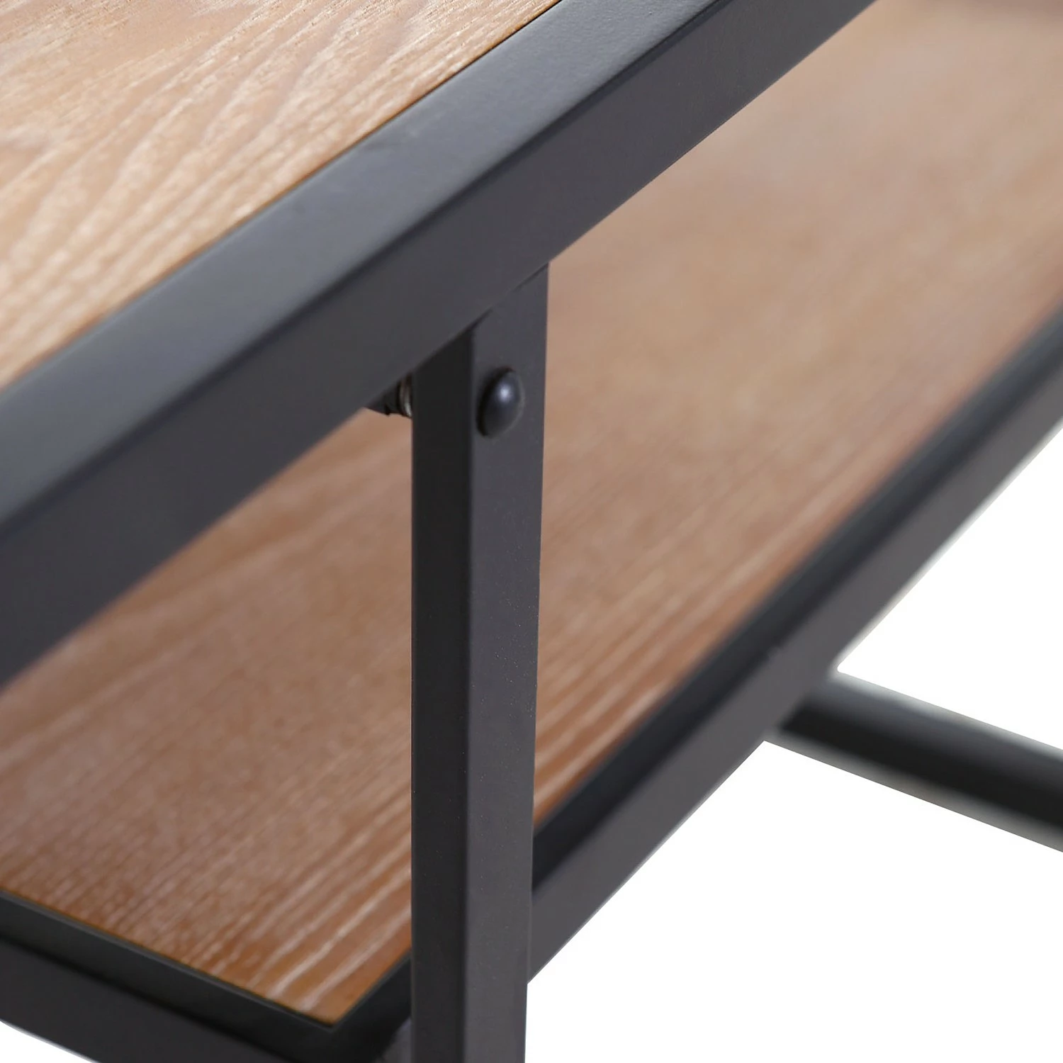 Red Living Couchtisch Cap Cana - Echtholzfurnier / Metall - Spießtanne / Schwarz 3 Red Living Couchtisch Cap Cana - Echtholzfurnier / Metall - Spießtanne / Schwarz – Bild 3