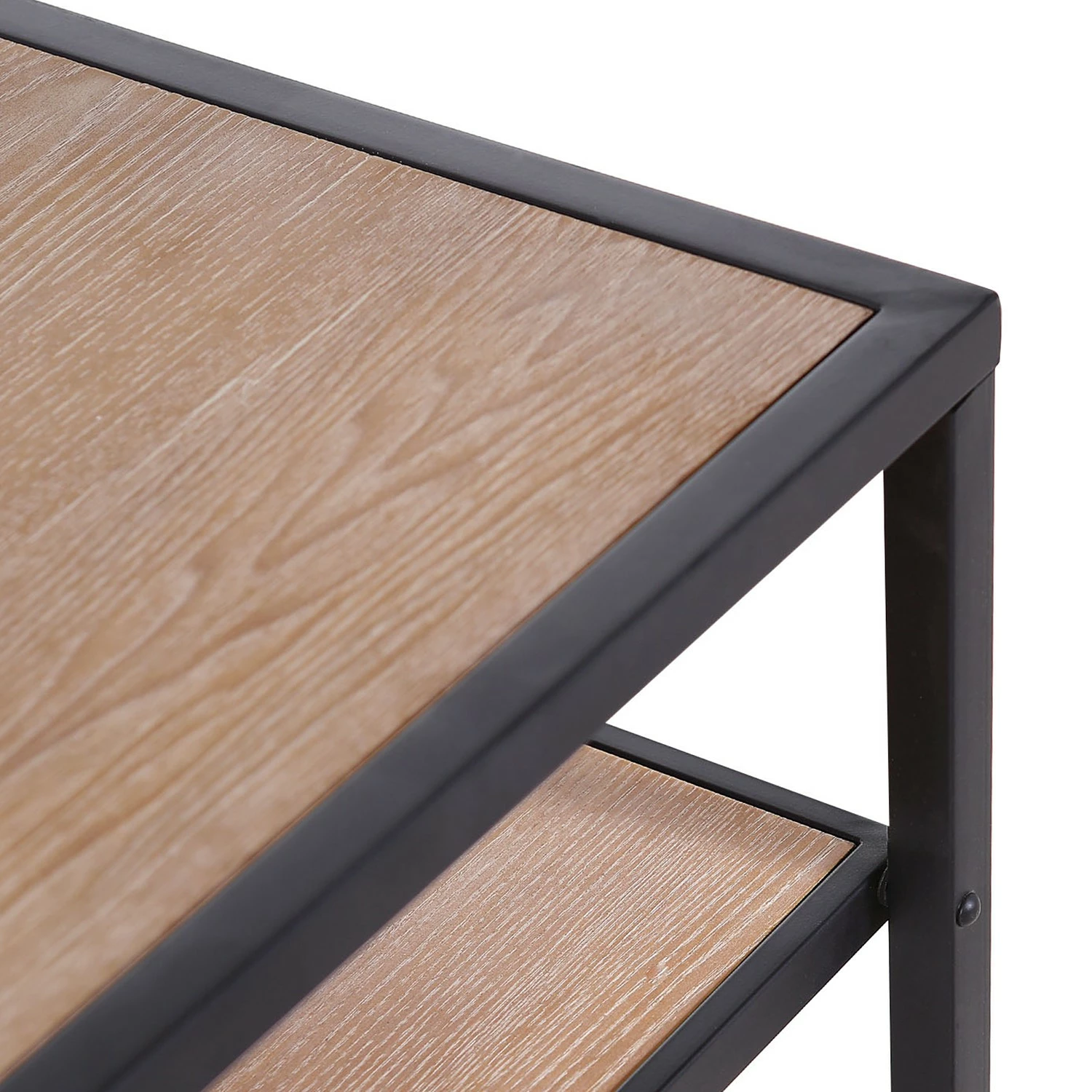 Red Living Couchtisch Cap Cana - Echtholzfurnier / Metall - Spießtanne / Schwarz 6 Red Living Couchtisch Cap Cana - Echtholzfurnier / Metall - Spießtanne / Schwarz – Bild 6