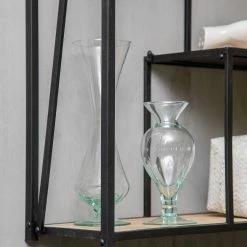 Red Living Regal Cap Cana III - Echtholzfurnier / Metall - Spießtanne / Schwarz -WOHNZIMMERMÖBEL Verkäufe 1000259766 210720 15345600005 DETAILS P000000001000259766