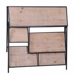 Red Living Regal Cap Cana I - Echtholzfurnier / Metall - Spießtanne / Schwarz -WOHNZIMMERMÖBEL Verkäufe 1000259772 210601 10150300012 DETAILS P000000001000259772