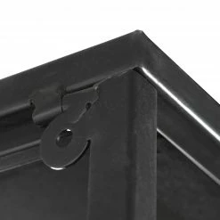 Red Living Regal Cap Cana II - Echtholzfurnier / Metall - Spießtanne / Schwarz -WOHNZIMMERMÖBEL Verkäufe 1000259773 210421 08212100050 DETAILS P000000001000259773