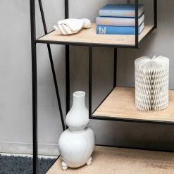 Red Living Regal Cap Cana II - Echtholzfurnier / Metall - Spießtanne / Schwarz -WOHNZIMMERMÖBEL Verkäufe 1000259773 210720 15345700008 DETAILS P000000001000259773