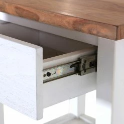 Red Living Servierwagen Pidula II - Akazie massiv / Metall - Akazie Weiß / Akazie -WOHNZIMMERMÖBEL Verkäufe 1000259775 210421 08213000059 DETAILS P000000001000259775