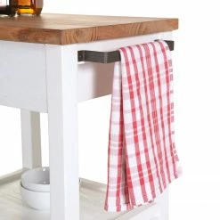 Red Living Servierwagen Pidula II - Akazie massiv / Metall - Akazie Weiß / Akazie -WOHNZIMMERMÖBEL Verkäufe 1000259775 210601 10150400022 DETAILS P000000001000259775