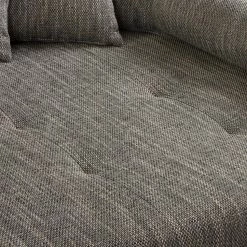 Loftscape Bigsofa Canton I - Kunstleder / Strukturstoff - Weiß / Hellgrau -WOHNZIMMERMÖBEL Verkäufe 1000259786 210426 10174000009 DETAILS P000000001000259786