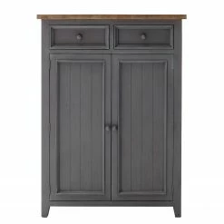 Maison Belfort Vertiko Balignton - Kiefer massiv - Grau -WOHNZIMMERMÖBEL Verkäufe 1000260760 211116 13020100329 DETAILS P000000001000260760