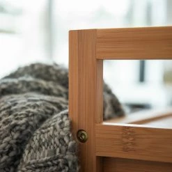 WENKO Beistelltisch Bahari II - Bambus massiv - Bambus / Grau -WOHNZIMMERMÖBEL Verkäufe 1000260949 210423 13354200187 DETAILS P000000001000260949