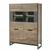 Red Living Highboard Cocody - Eiche Montana Dekor / Grau