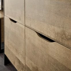 Red Living Highboard Cocody - Eiche Montana Dekor / Grau -WOHNZIMMERMÖBEL Verkäufe 1000261325 210426 09135400047 DETAILS P000000001000261325