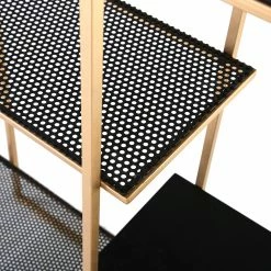 Red Living Regal Sonso - Metall - Schwarz / Gold -WOHNZIMMERMÖBEL Verkäufe 1000261416 210430 11580800014 DETAILS P000000001000261416