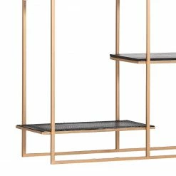 Red Living Regal Sonso - Metall - Schwarz / Gold -WOHNZIMMERMÖBEL Verkäufe 1000261416 210430 11580900015 DETAILS P000000001000261416