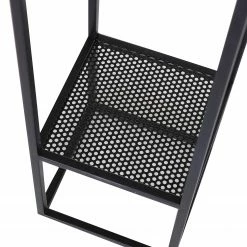 Red Living Beistelltisch Uulu II (2er-Set) - Akazie massiv / Metall - Akazie / Schwarz -WOHNZIMMERMÖBEL Verkäufe 1000261424 210430 11585100047 DETAILS P000000001000261424