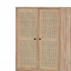 Naturoo Highboard Maardu - Rattan / Mango massiv - Beige / Mango -WOHNZIMMERMÖBEL Verkäufe 1000261442 210430 11595800098 DETAILS P000000001000261442