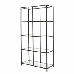 Loftscape Regal Varaville - Metall / Glas - Schwarz