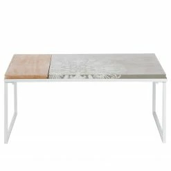 Loftscape Couchtisch Thusy - Tanne teilmassiv - Tanne / Weiß 6 Loftscape Couchtisch Thusy - Tanne teilmassiv - Tanne / Weiß -WOHNZIMMERMÖBEL Verkäufe 1000261676 210423 13360800104 DETAILS P000000001000261676