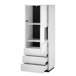 Loftscape Highboard Muuga I - Weiß / Grau -WOHNZIMMERMÖBEL Verkäufe 1000261750 210422 07554400012 DETAILS P000000001000261750