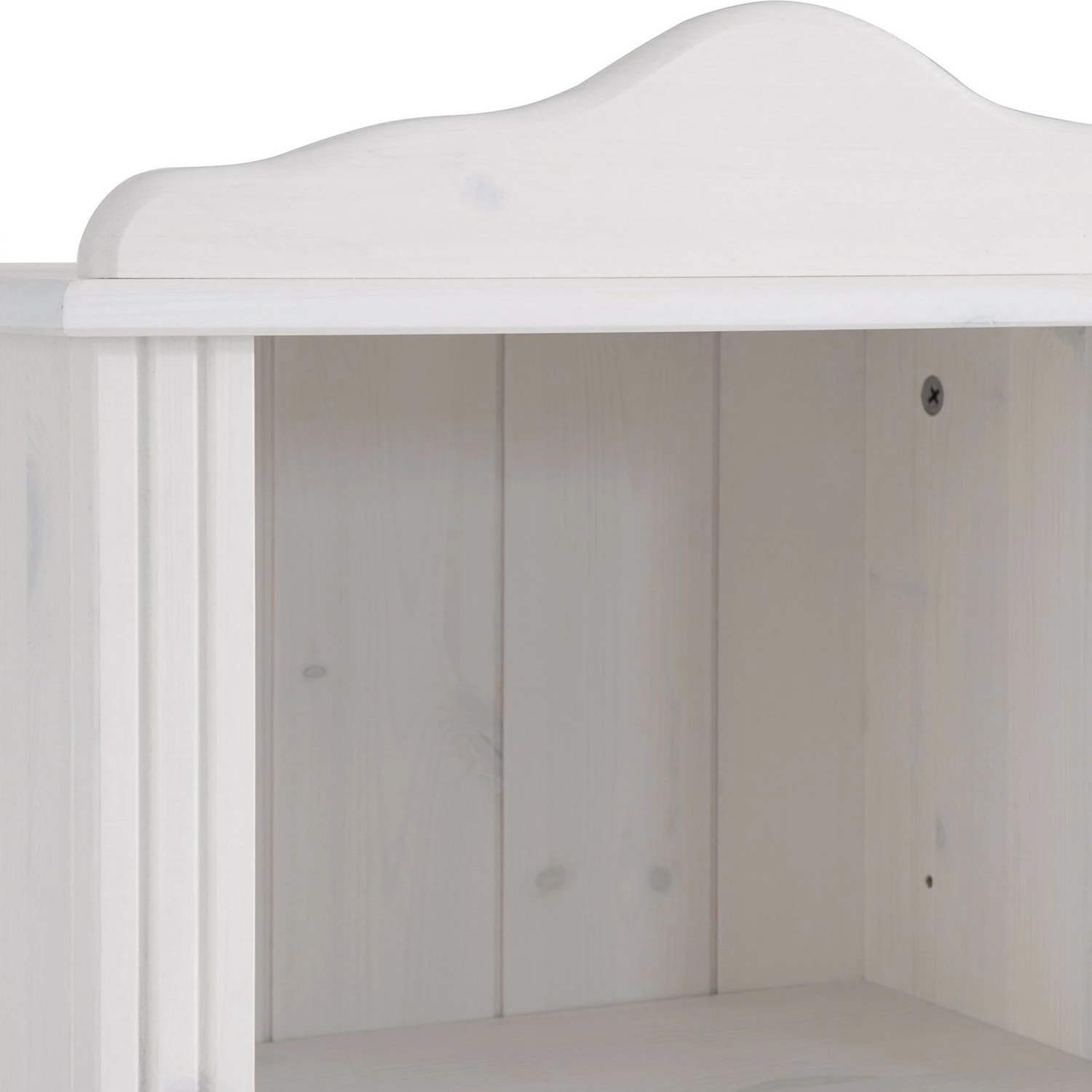 Ridgevalley Regal Saare - Kiefer massiv - Kiefer Weiß - Höhe: 181 cm 3 Ridgevalley Regal Saare - Kiefer massiv - Kiefer Weiß - Höhe: 181 cm – Bild 3