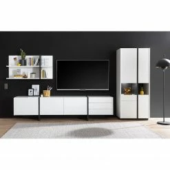 Loftscape Wandregal Muuga - Weiß / Grau -WOHNZIMMERMÖBEL Verkäufe 1000261762 210422 07555800027 MOOD DETAILS P000000001000261762 mood