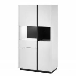 Loftscape Highboard Muuga II - Weiß / Grau