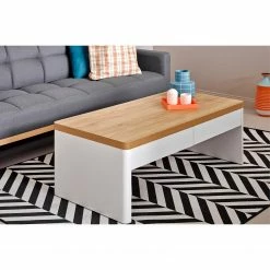 Jahnke Couchtisch Libre Coffee - Kerneiche Dekor / Weiß -WOHNZIMMERMÖBEL Verkäufe 1000261793 210426 09090300032 MOOD DETAILS P000000001000261793 mood