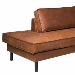 Wohnlandschaft FORT DODGE - Antiklederlook - Microfaser Yaka: Cognac - Longchair davorstehend rechts / Ottomane links - Mit Hocker 22 Wohnlandschaft FORT DODGE - Antiklederlook - Microfaser Yaka: Cognac - Longchair davorstehend rechts / Ottomane links - Mit Hocker -WOHNZIMMERMÖBEL Verkäufe 1000262009 210428 13325900097 DETAILS P000000001000262009