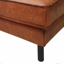 Wohnlandschaft FORT DODGE - Antiklederlook - Microfaser Yaka: Cognac - Longchair davorstehend rechts / Ottomane links - Mit Hocker 24 Wohnlandschaft FORT DODGE - Antiklederlook - Microfaser Yaka: Cognac - Longchair davorstehend rechts / Ottomane links - Mit Hocker -WOHNZIMMERMÖBEL Verkäufe 1000262009 210428 13330200099 DETAILS P000000001000262009