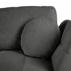 Recamiere Keld - Flachgewebe - Grau - Armlehne davorstehend rechts 22 Recamiere Keld - Flachgewebe - Grau - Armlehne davorstehend rechts -WOHNZIMMERMÖBEL Verkäufe 1000262173 220408 070 DETAILS P000000001000262173