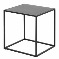 Norrwood Beistelltisch Cascavel I - Stahl - Schwarz