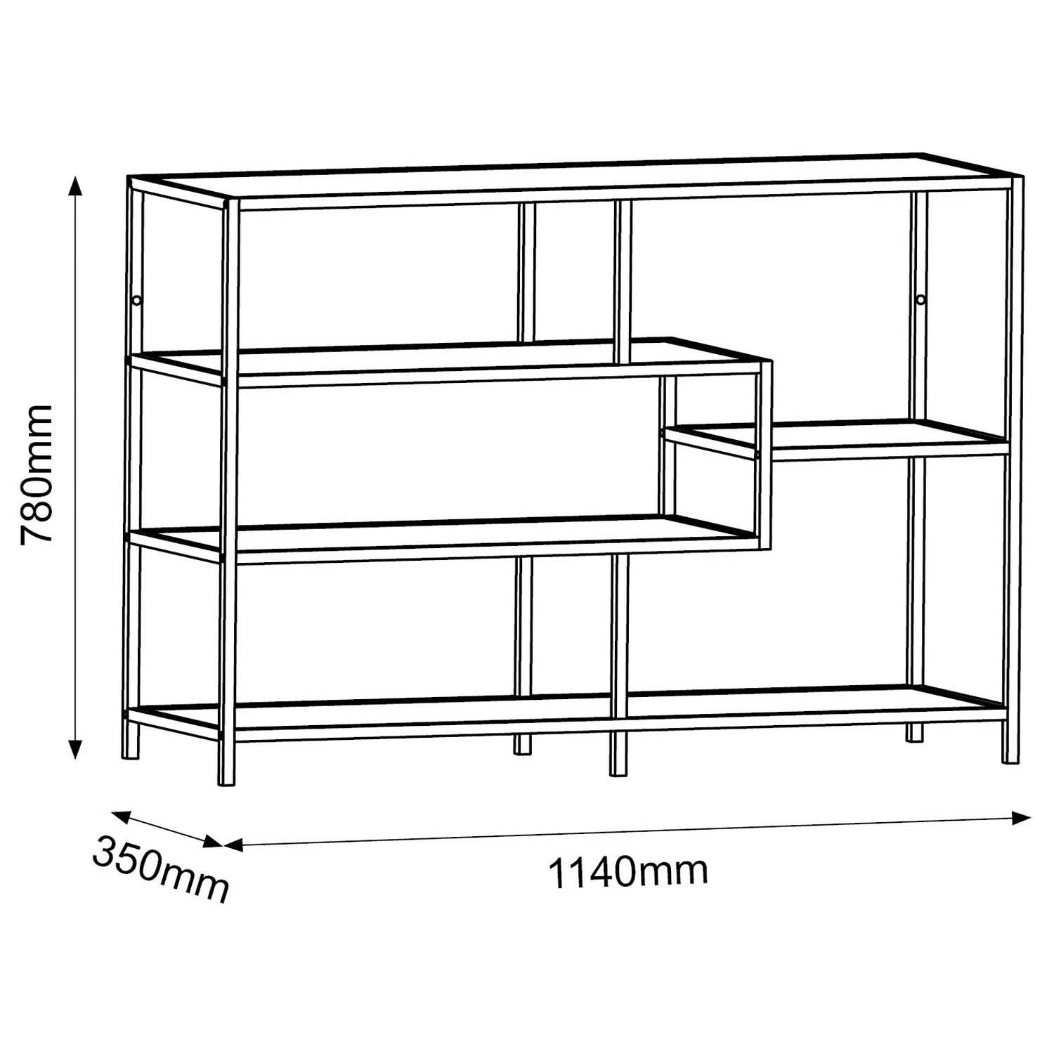 Red Living Regal Coogee II - Schwarz / Gold 7 Red Living Regal Coogee II - Schwarz / Gold – Bild 7