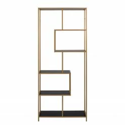 Red Living Regal Coogee I - Schwarz / Gold - Höhe: 185 cm 9 Red Living Regal Coogee I - Schwarz / Gold - Höhe: 185 cm -WOHNZIMMERMÖBEL Verkäufe 1000263276 210430 14473000076 DETAILS P000000001000263276