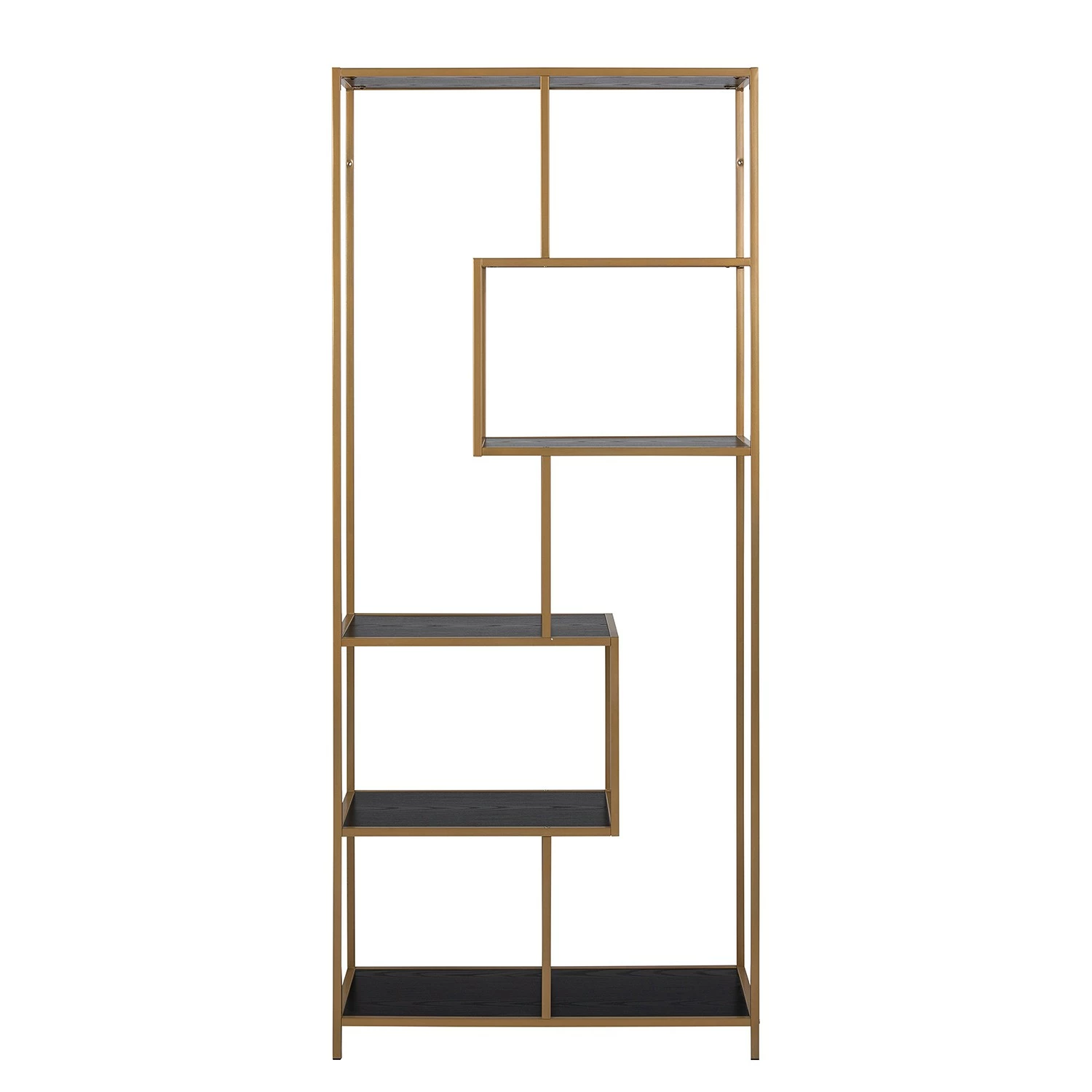 Red Living Regal Coogee I - Schwarz / Gold - Höhe: 185 cm 3 Red Living Regal Coogee I - Schwarz / Gold - Höhe: 185 cm – Bild 3