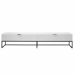 Loftscape TV-Lowboard Kaina - Weiß / Schwarz -WOHNZIMMERMÖBEL Verkäufe 1000263291 210430 14473100158 DETAILS P000000001000263291