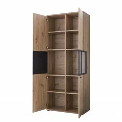 Red Living Vitrinenschrank Ambato - Eiche Artisan Dekor -WOHNZIMMERMÖBEL Verkäufe 1000263443 210430 11514800222 DETAILS P000000001000263443