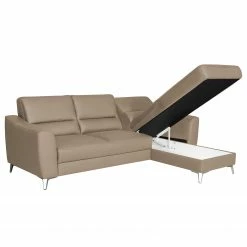 Loftscape Ecksofa Vercheny II - Echtleder Mabel: Sahara dunkel - Longchair beidseitig montierbar - Mit Schlaffunktion 17 Loftscape Ecksofa Vercheny II - Echtleder Mabel: Sahara dunkel - Longchair beidseitig montierbar - Mit Schlaffunktion -WOHNZIMMERMÖBEL Verkäufe 1000263610 210601 15011601169 DETAILS P000000001000263610