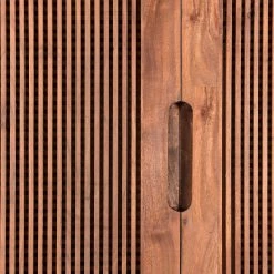 Jack & Alice Highboard Puyo - Akazie massiv / Metall - Akazie / Gold -WOHNZIMMERMÖBEL Verkäufe 1000264951 220118 131412000089 DETAILS P000000001000264951