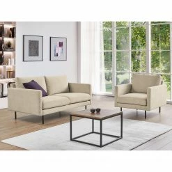 Mørteens Sofa Landos (2-Sitzer) - Cordstoff Licia: Creme -WOHNZIMMERMÖBEL Verkäufe 1000264991 210827 06174800164 MOOD DETAILS P000000001000264991 mood