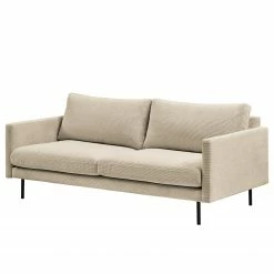 Mørteens Sofa Landos (3-Sitzer) - Cordstoff Licia: Creme