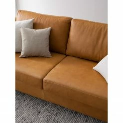Studio Copenhagen 2,5-Sitzer Sofa COSO Classic+ - Echtleder Taru: Hellbraun - Eiche Dunkel 28 Studio Copenhagen 2,5-Sitzer Sofa COSO Classic+ - Echtleder Taru: Hellbraun - Eiche Dunkel -WOHNZIMMERMÖBEL Verkäufe 1000265053 211007 14073700309 DETAILS P000000001000265053